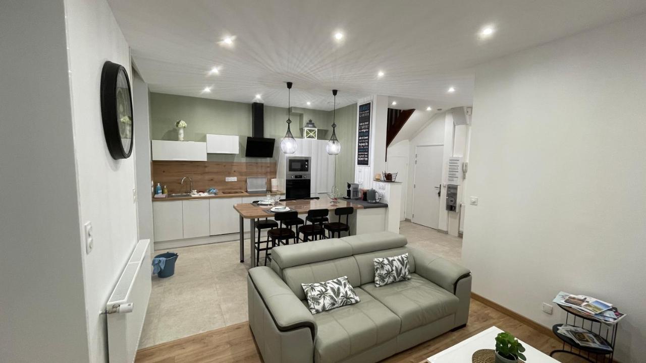 Apartament Au Jardin De La Basilique Boulogne-sur-Mer Zewnętrze zdjęcie